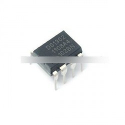 2db DS1302 DIP-8 töltésű időmérő Chip  / RTC