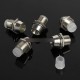 5 x 5mm Chrome Metal ezüst  Kijelzõpanel tartó