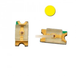 10db 1206 sárga Super fényes LED SMD SMT izzó fény