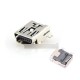 10db SMD Mini USB 5 tűs mini B aljzat csatlakozó