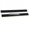 3db 40pin 2,54 Egysoros female kapocs Strip PBC