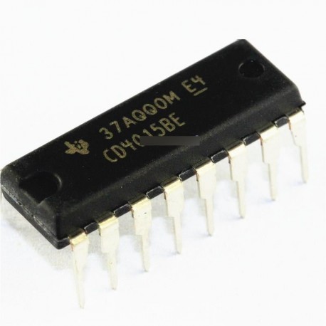 2db CD4015BE DIP 16 CD4015 CMOS  Shift Register