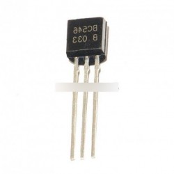 10db BC546 TO-92 NPN 65V 0.1A Tranzisztor