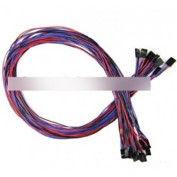 70cm 4 pin Kábel szett áthidaló vezeték Arduino 3D