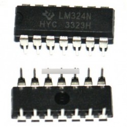 4db LM324N LM324 324 Low Power Quad Op-Amp IC TOP