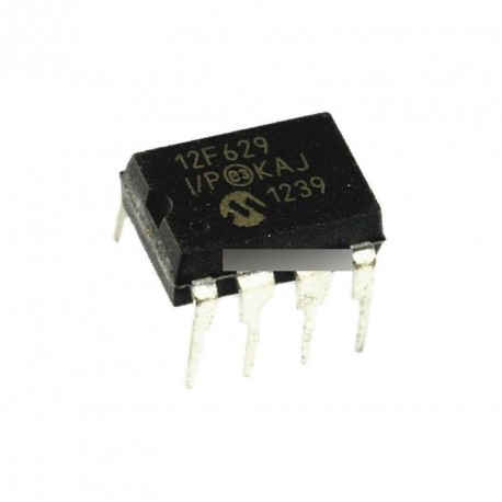 MCU IC MICROCHIP DIP-8 PIC12F629-I / P 12F629-I