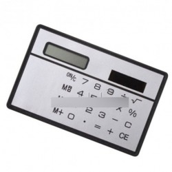 8 számjegy Ultra Mini  napelemes számológép