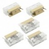 2db Panel Mount PCB foglalat fedél 5x20mm 250V 6A