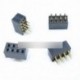 10db 2x4 Pin 8P Egyenes Fej hangmagasság tüskesáv