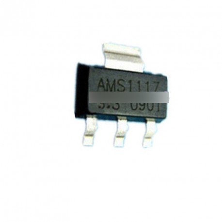 10db  LM1117 3,3V 1A SOT-223 Voltage Regulator