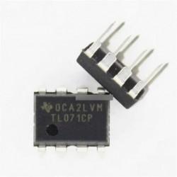 2db TL071 DIP-8  JFET Input műveleti erősítő IC