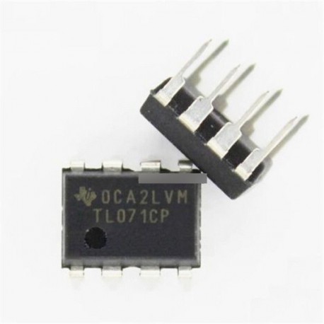 2db TL071 DIP-8  JFET Input műveleti erősítő IC