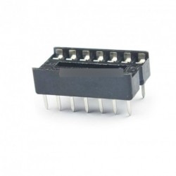 10db 14pin DIP IC foglalat adapter forrasztásos
