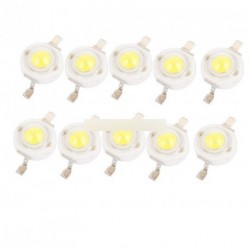 10db 1W Pure White SMD LED gyöngy
