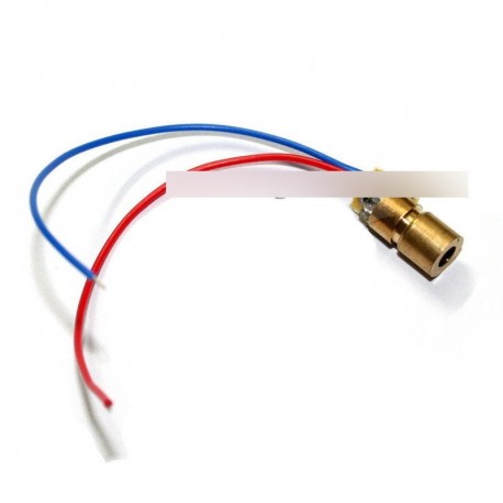 2db 650nm 5 mW Lézer Red Dot modul vörös lézer