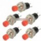 5db Red Lockless ON / OFF nyomógomb PBS-110