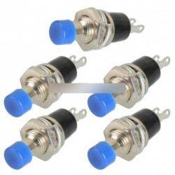 5db kék Lockless ON / OFF nyomógomb kapcsoló