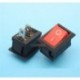 5db Red kapcsoló 2 Pin KCD1-101 250V 6A