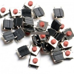 20db 2,5 mm Nyomógombos mikrokapcsoló 4-Pin SMD