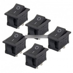 10db jármű Rocker 2 Pin ON OFF kapcsoló 125V 6A
