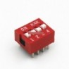 10db Switch modul 2,54 4-Bit 4 pozíció DIP