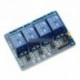 DC 12V 4-csatornás relé modul optocsatoló Arduino