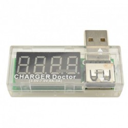 2db USB Meter akku Tester Teljesítmény Detektor