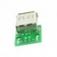 A típus Female USB  2,54 NYÁK Adapter konverter Arduino