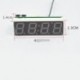 LED Digitális óra Hő Feszültség Modul DIY