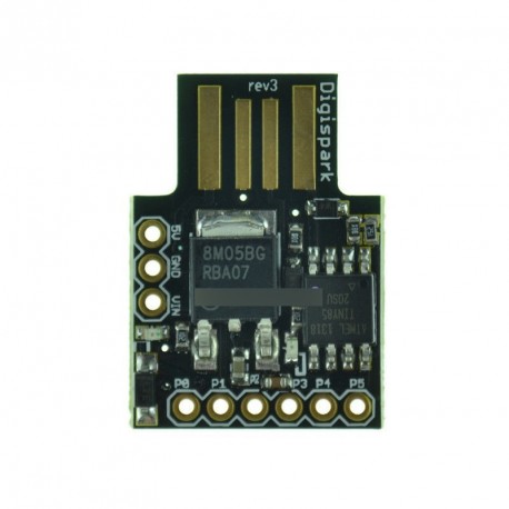 2db Digispark Kickstarter ATTINY85 Arduino panel
