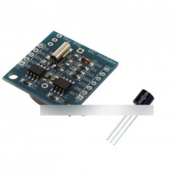 Arduino I2C RTC DS1307 AT24C32 óra modul+DS18B20