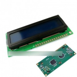 10db LCD kijelző modul HD44780 kék Arduino LCD
