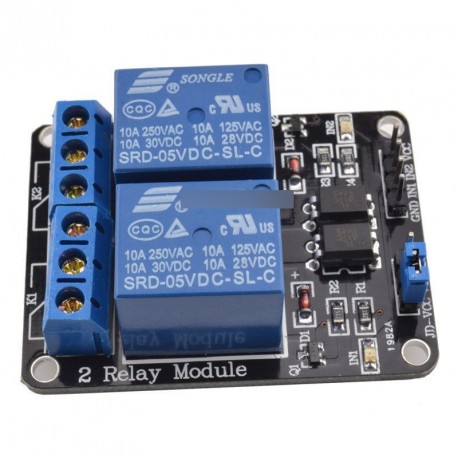 10 db AVR DSP ARM Arduino 2 csatornás relé modul
