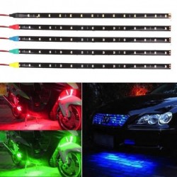 15 LED-es vízálló rugalmas Fény Autó Motor  30cm