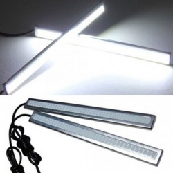 2db 17cm világos fényes 12V vízálló COB autó LED ködlámpa ultrafehér lámpa