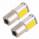 2db 12V 1157 4 COB LED-es autófordulatjelző hátsó lámpa izzó izzó sárga