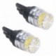 2db T10 5050 5SMD LED autós jármű oldalsó hátsó lámpa izzók lámpa fehér