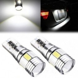 2db T10 501 194 W5W 5630 LED SMD autó HID Canbus  égő izzó