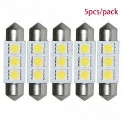 5db 36mm 5050 LED 3 SMD Autó Belső Dóm Fény 12V