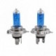 2 db H4 / HB2 9003 autós Xenon Ultra White 100W 6000K fényes halogén fényszóró izzó
