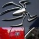 3D autó teherautó autó Pók króm jelvény matrica Logo embléma matrica