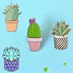 4db kaktusz virág fű Aloe Vera Cserepes ruha bross