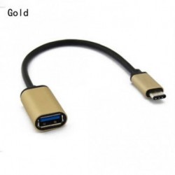 ARANY - USB-C 3.1 Típus C Male to USB 3.0 adapter OTG Data Sync töltő kábel OTG kábel