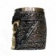 1db 3D koponya mintás gótikus stílus Sörös kávés bögre Viking pohár