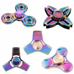 Divatos Cool FIDGET SPINNER stresszoldó pörgettyű játék koncentráció fejlesztő szivárvány