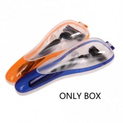 1db műanyag átlátszó borotva penge tartó doboz