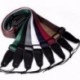 zöld - Minőség Állítható Színes Gitár Strap Nylon Bass öv Musical Instrument