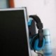 Fekete - Fejhallgató fülhallgató hangszóró tartó AKG Sony Shure JVC Grado