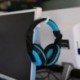 Fekete - Fejhallgató fülhallgató hangszóró tartó AKG Sony Shure JVC Grado