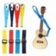 Professzionális poliészter színes állítható hosszúság Ukulele Strap illik minden méretben